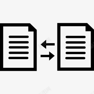 公文交换接口符号图标图标