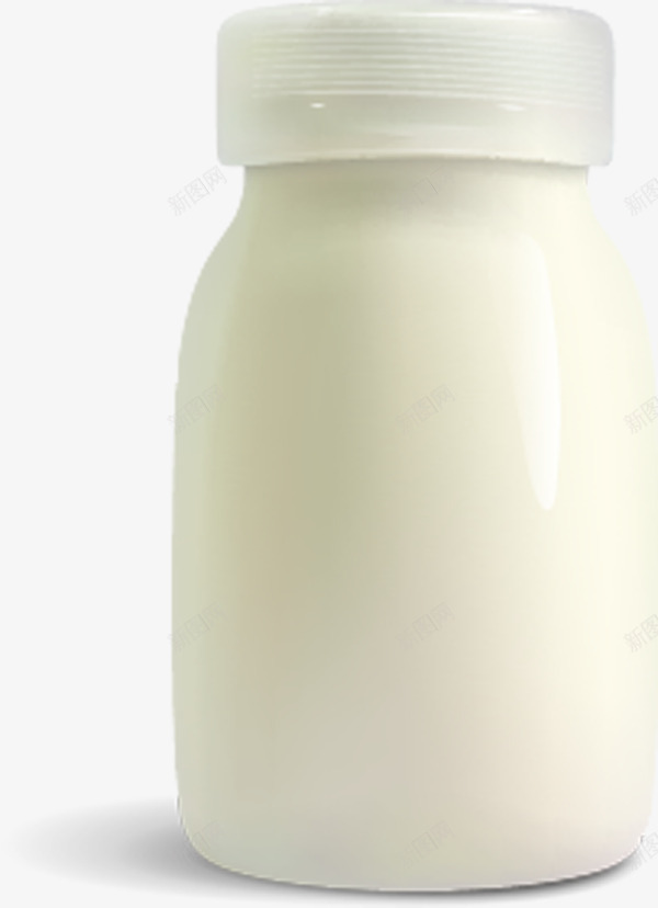纯天然瓶装牛奶产品png免抠素材_新图网 https://ixintu.com 淡雅 瓶装牛奶 简约 纯天然