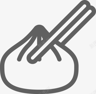 筷子夹蛋png图片免费下载-素材0JVUeVjak-新图网