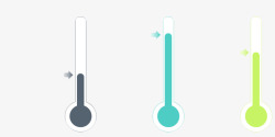 温度计数据图矢量图素材