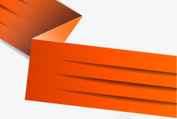 橘色图表橙色ppt创意文本框图形高清图片