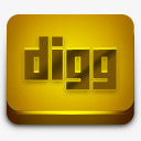 个性DIGG媒体LOGO图标图标