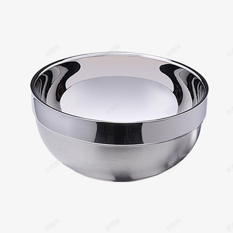 不锈钢碗餐具png免抠素材_新图网 https://ixintu.com 不锈钢 厨具设计 实物图 平面设计 碗 金属 餐具