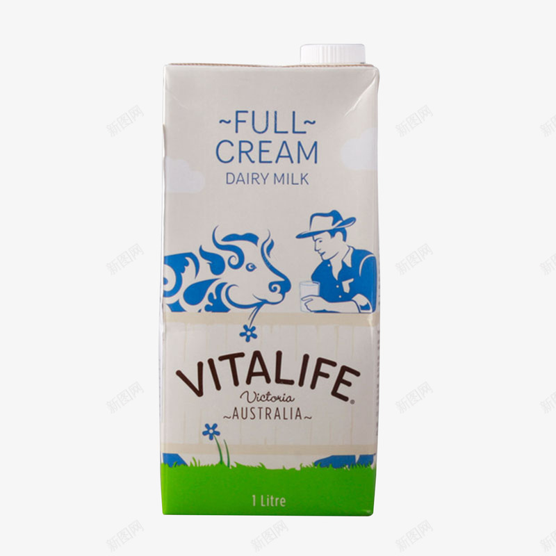 维纯全脂牛奶png免抠素材_新图网 https://ixintu.com 国外进口品牌 纯牛奶 维纯