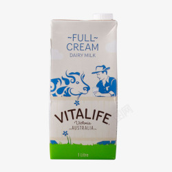 国外进口品牌维纯全脂牛奶高清图片