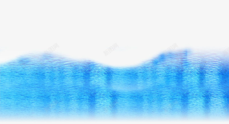 蓝色水流png免抠素材_新图网 https://ixintu.com 水流 水花 海洋 蓝色
