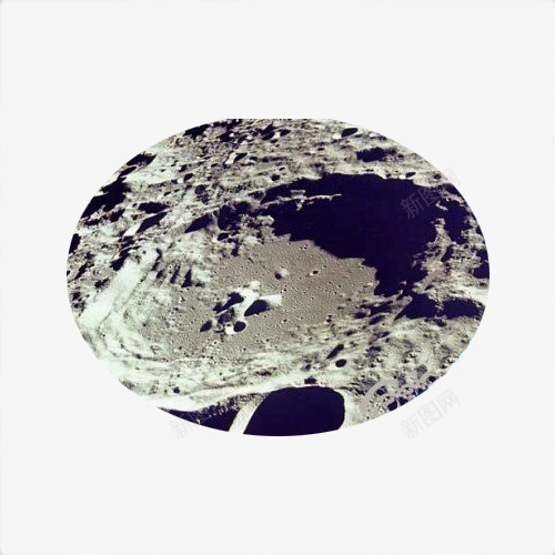 月球上的陨石坑png免抠素材_新图网 https://ixintu.com 月亮 月球 灰色 石坑 陨石坑