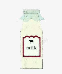 牛奶瓶素材