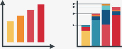 扁平化信息图表素材