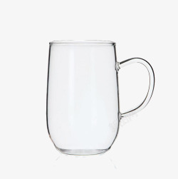 白色玻璃杯素材