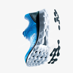 创意跑鞋创意运动跑鞋高清图片