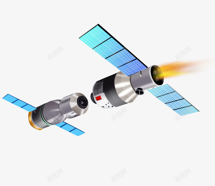 卫星发射器png免抠素材_新图网 https://ixintu.com 宇宙 科学家 科技 高科技