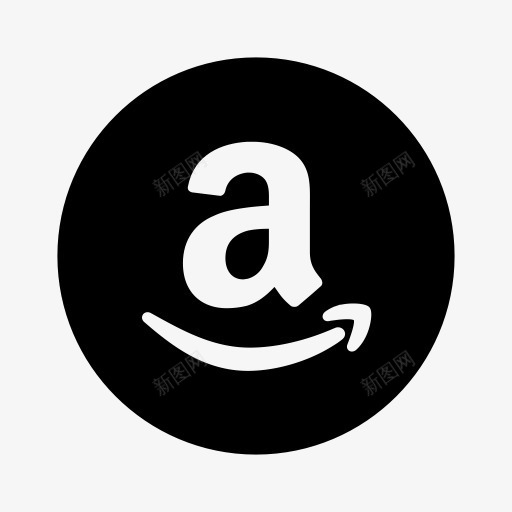 亚马逊标志glypho社会等标识图标png_新图网 https://ixintu.com Amazon logo 亚马逊 标志