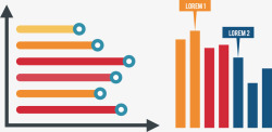 扁平化信息图表素材