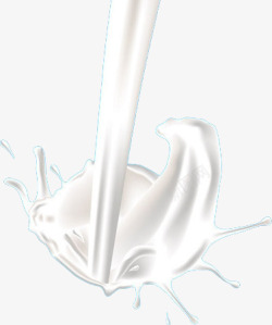 流下来一杯流下来的牛奶高清图片