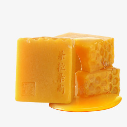 斑美拉牛奶蜂蜜手工皂高清图片