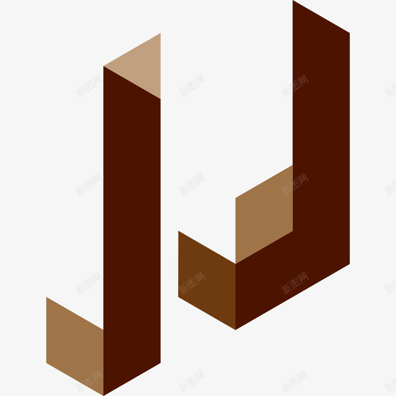 创意字母Jpng免抠素材_新图网 https://ixintu.com J 个性空间 创意字母 折叠 拼接 立体