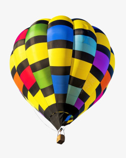 探险气球热气球特写高清图片