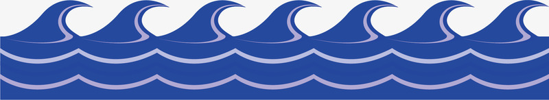 蓝色水浪png免抠素材_新图网 https://ixintu.com 手绘 手绘水浪 水浪纹 水浪花 水花水浪 海浪 蓝色水浪