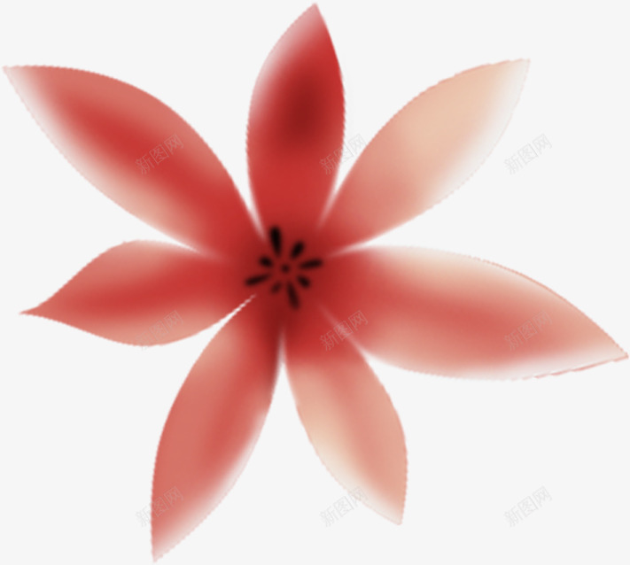 花朵漂亮的折扇元素png免抠素材_新图网 https://ixintu.com 元素 折扇 漂亮 花朵