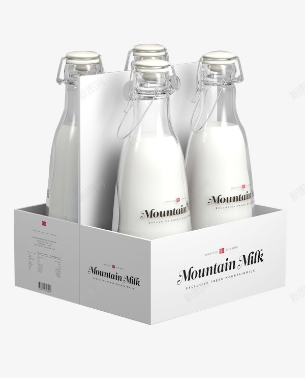 一盒牛奶png免抠素材_新图网 https://ixintu.com 奶盒 牛奶 白色 简约