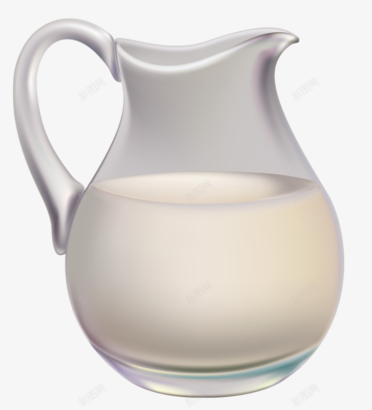 牛奶一杯牛奶装饰png免抠素材_新图网 https://ixintu.com 一杯 牛奶 装饰