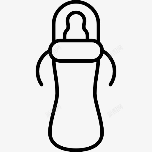 奶瓶盖图标png_新图网 https://ixintu.com 婴儿 母性 牛奶 童年 食物 饲料