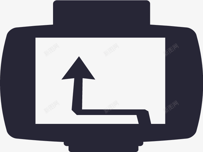 导航仪矢量图图标eps_新图网 https://ixintu.com 导航仪 矢量图