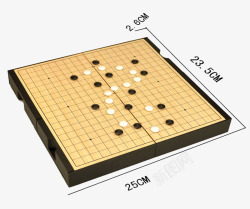 漂亮黑白棋棋盘素材