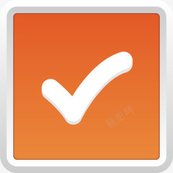 水晶对勾图标水晶创意叉叉对勾图标高清图片