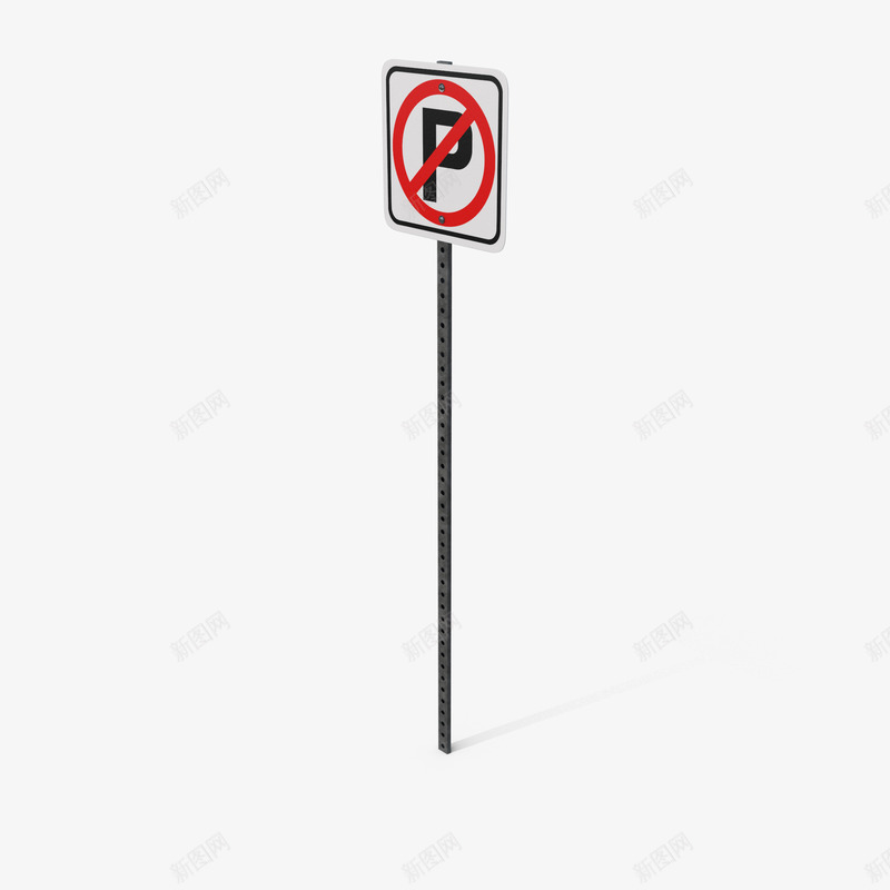 禁止停车图标png_新图网 https://ixintu.com 公路指示牌 禁停标志 禁停标识 禁止停车 道路指示牌