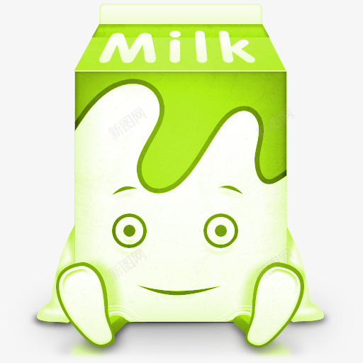 卡通牛奶橙色盒子图标png_新图网 https://ixintu.com png 卡通 图标 橙色 牛奶 盒子