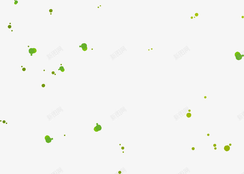 手绘绿色水印个性壁画png免抠素材_新图网 https://ixintu.com 个性 壁画 水印 绿色