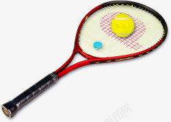 黄色拍子网球高清图片