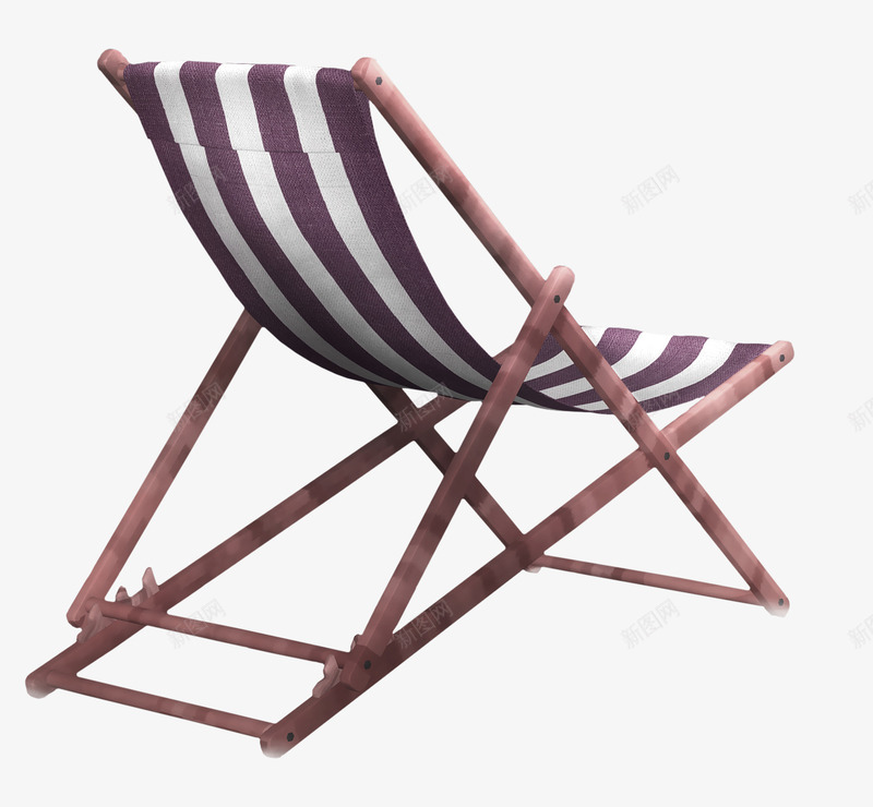 漂亮创意沙滩椅png免抠素材_新图网 https://ixintu.com 创意沙滩椅 椅子 沙滩椅 漂亮沙滩椅