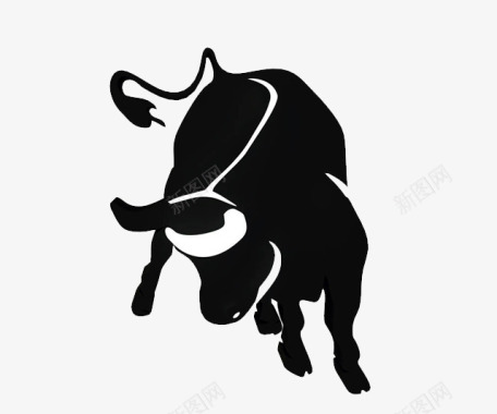 斗牛logo图标图标