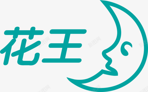 花王logo矢量图图标图标
