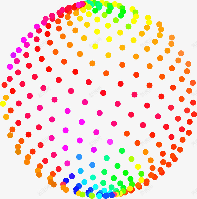 炫彩圆球png免抠素材_新图网 https://ixintu.com 圆球 炫彩 球体