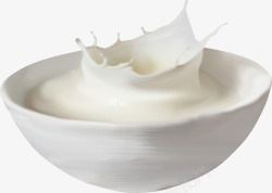 白色饭碗饭碗牛奶高清图片