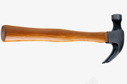 铁工具木质锤子高清图片