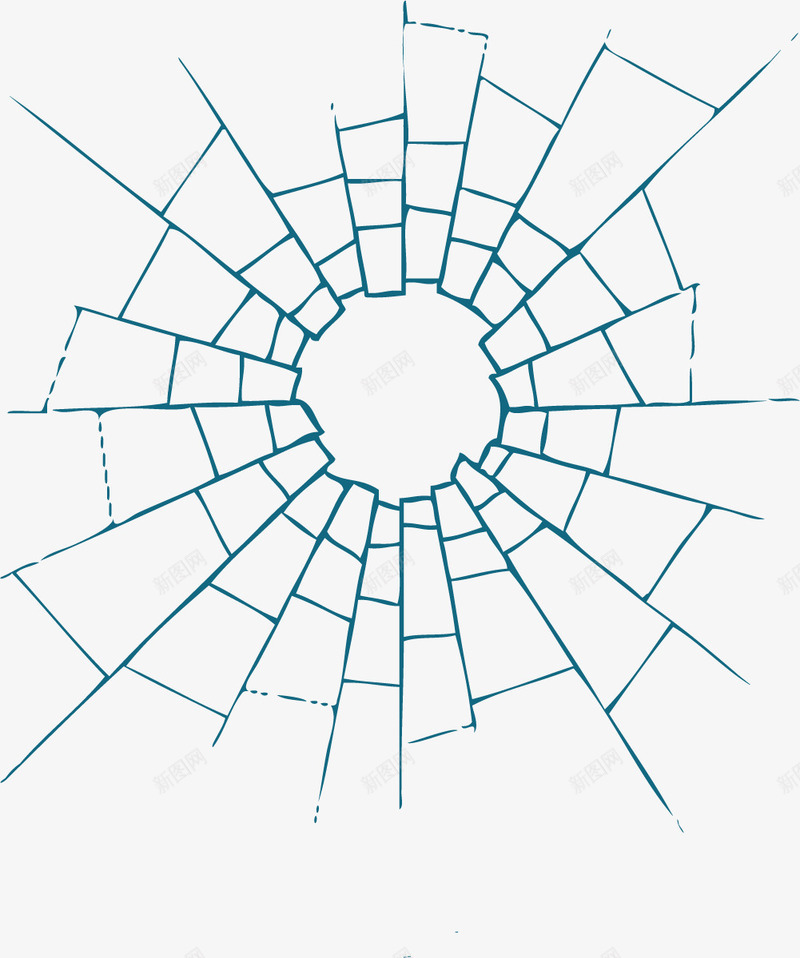 蜘蛛网裂缝png免抠素材_新图网 https://ixintu.com 玻璃 玻璃碎掉 玻璃裂痕 玻璃裂缝 蜘蛛网 裂缝