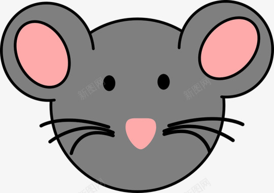 老鼠头像图标图标