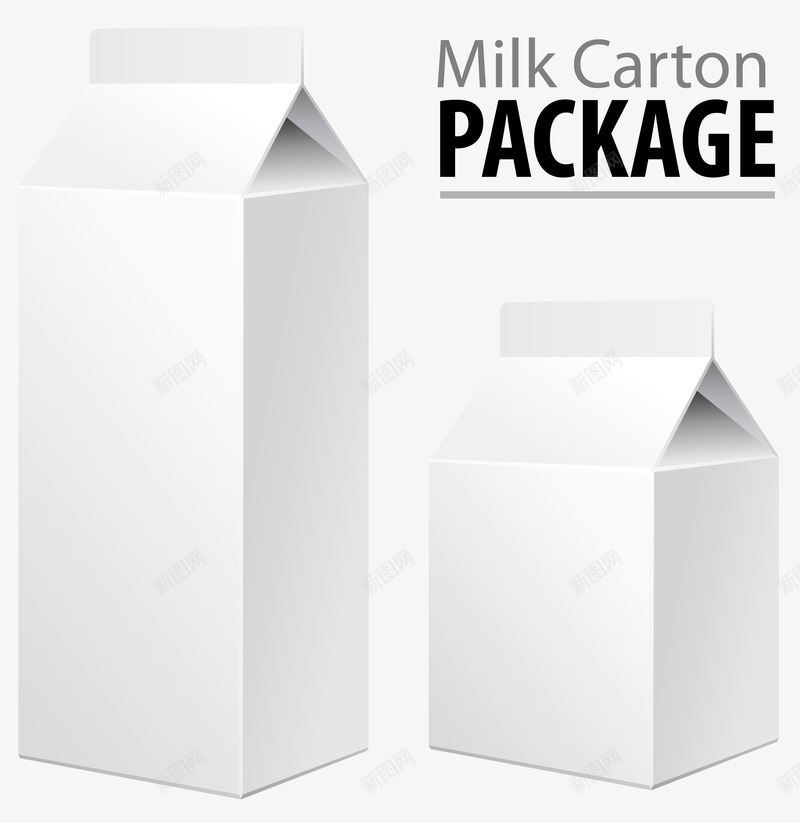 牛奶盒png免抠素材_新图网 https://ixintu.com 牛奶盒素材 牛奶盒黑白画 牛奶素材 白色素材 盒子素材