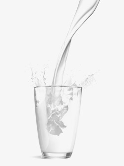 黑白液体牛奶高清图片
