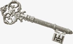 金属漂亮老式钥匙素材