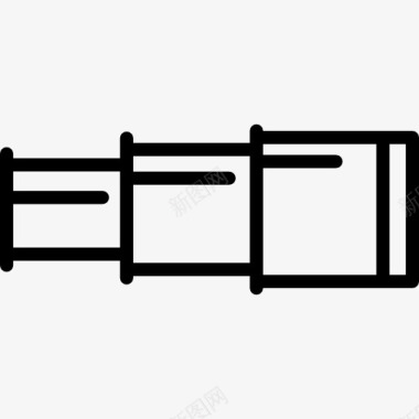 船上的望远镜图标图标