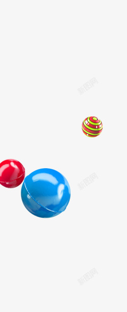 圆球彩球装饰素材