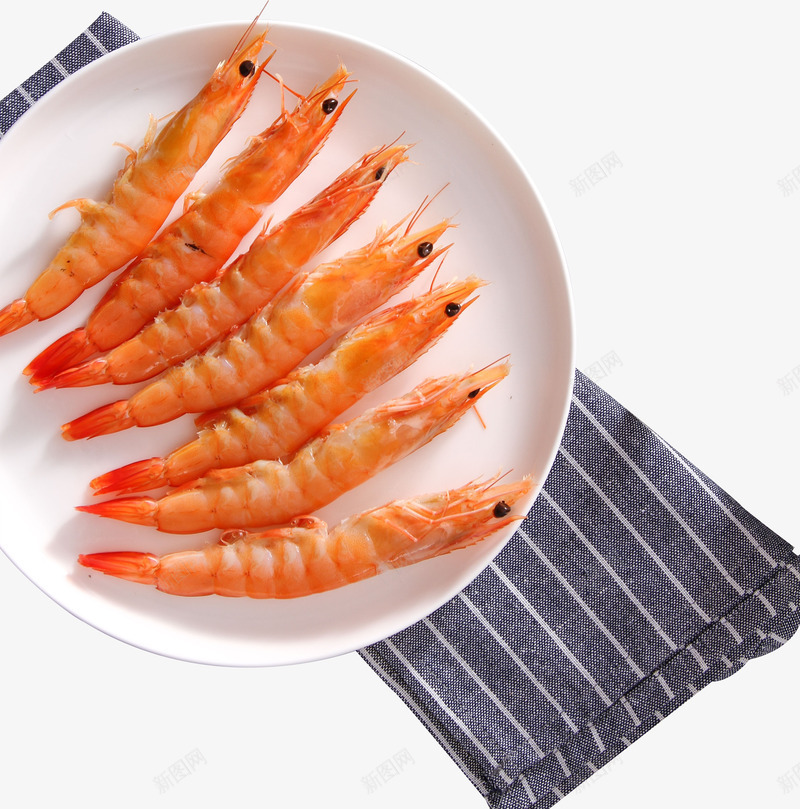水煮虾透明背景png免抠素材_新图网 https://ixintu.com 海鲜 生鲜 虾 食物