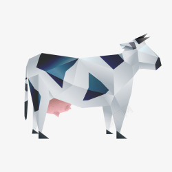 农场里农场里的奶牛矢量图高清图片