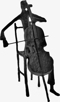 金属漂亮拉大提琴素材